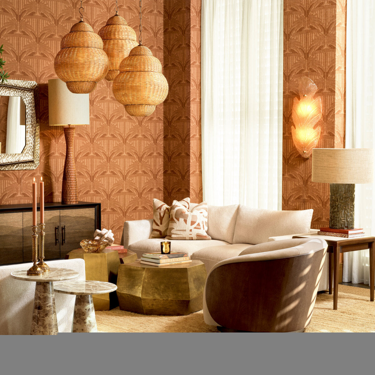 Glass Leaf Wall Lamp Grandeur | Eichholtz Miami