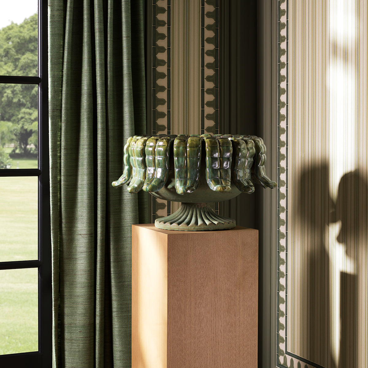 Ceramic Outdoor Planter Grantham | Eichholtz Miami