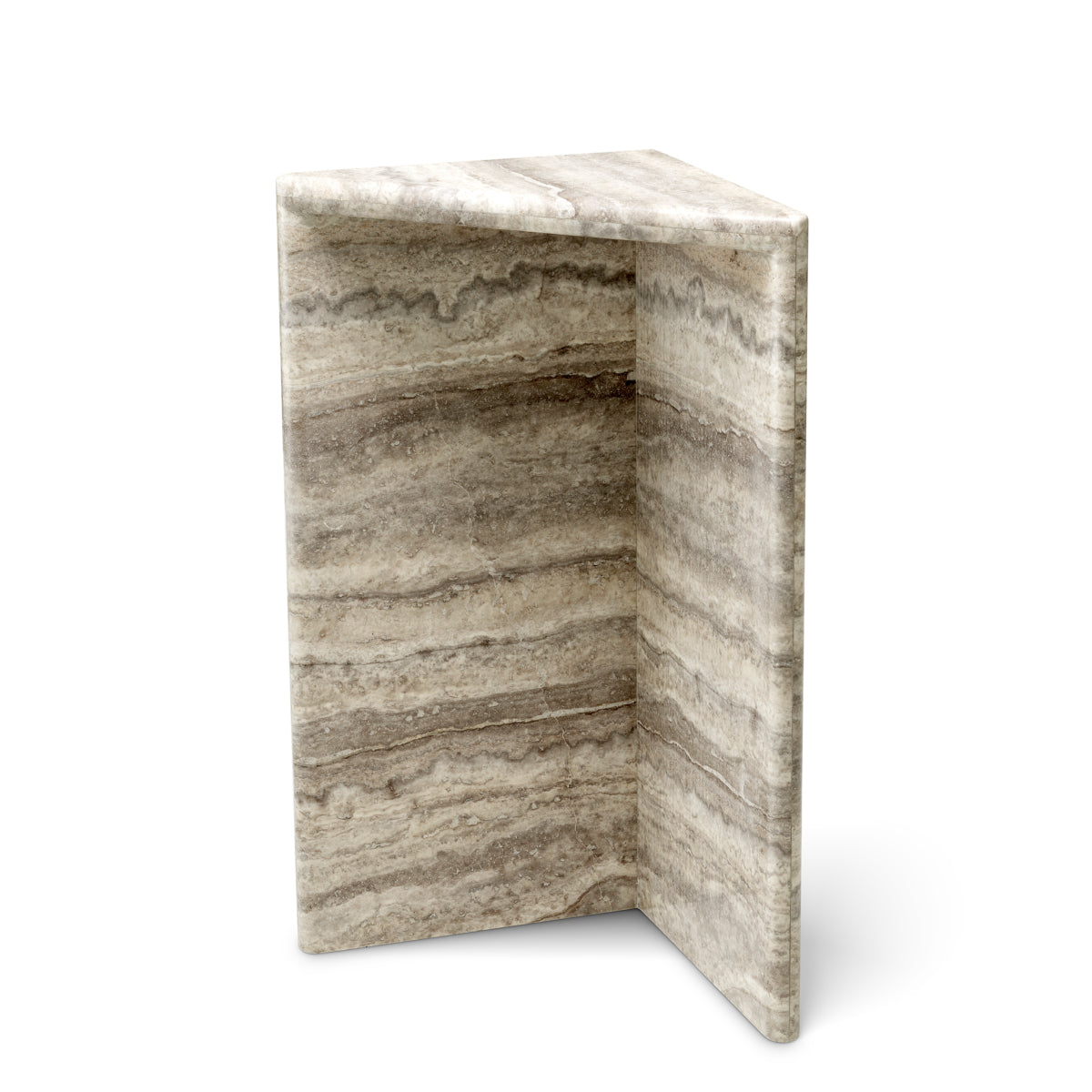 Silver Travertine Column Northbridge | Eichholtz Miami