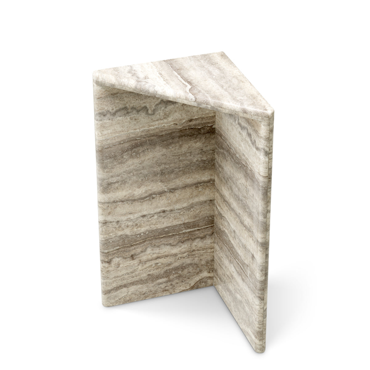 Silver Travertine Column Northbridge | Eichholtz Miami