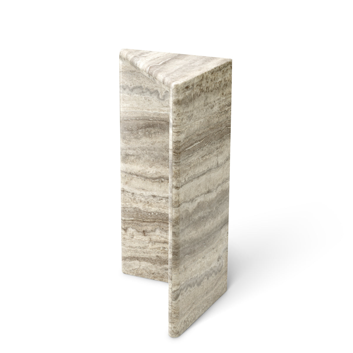 Silver Travertine Column Northbridge | Eichholtz Miami