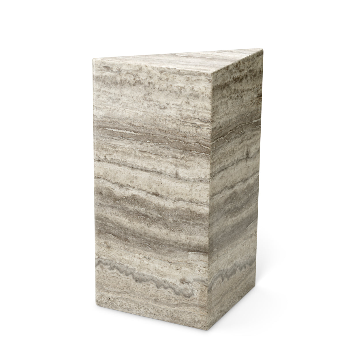 Silver Travertine Column Northbridge | Eichholtz Miami