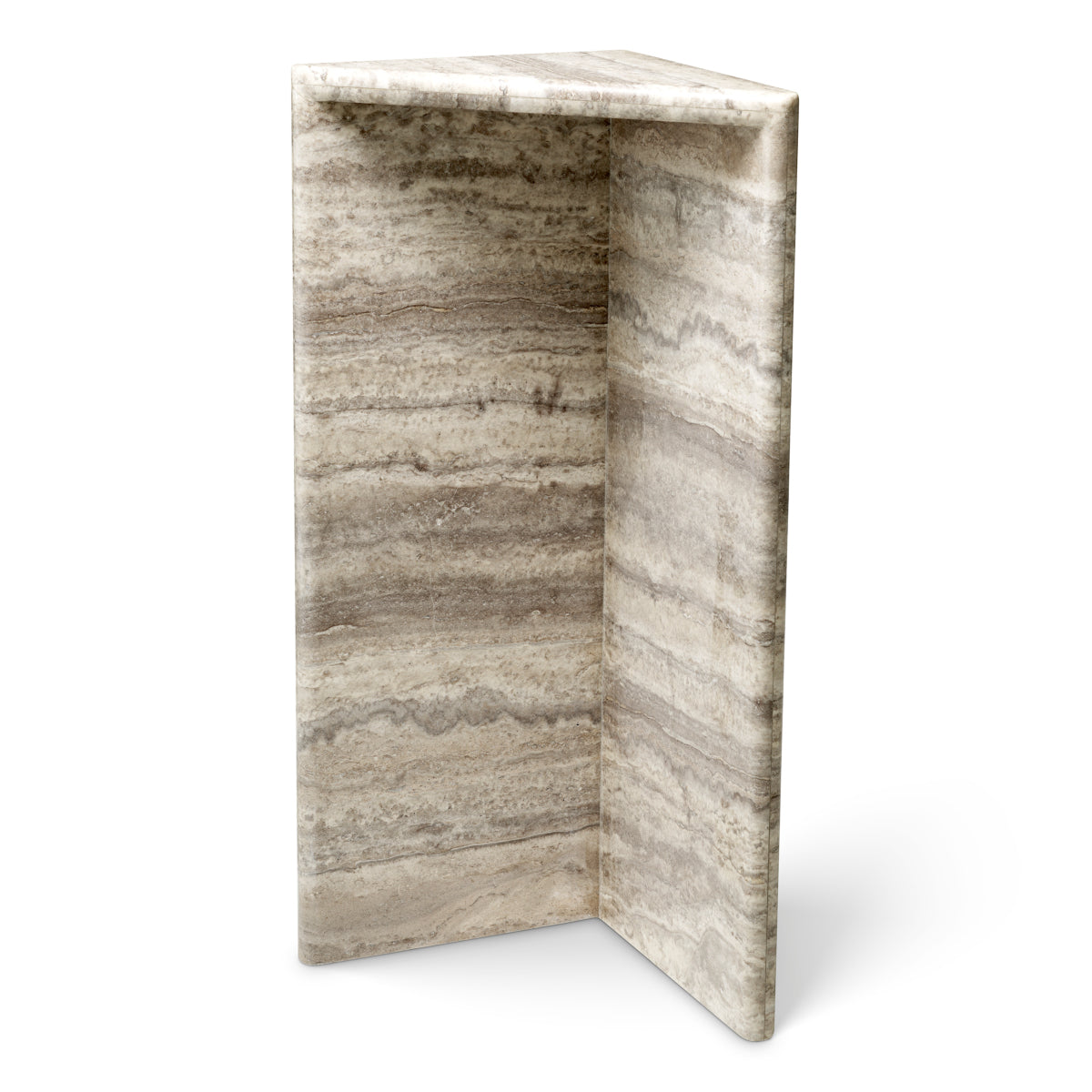 Silver Travertine Column Northbridge | Eichholtz Miami