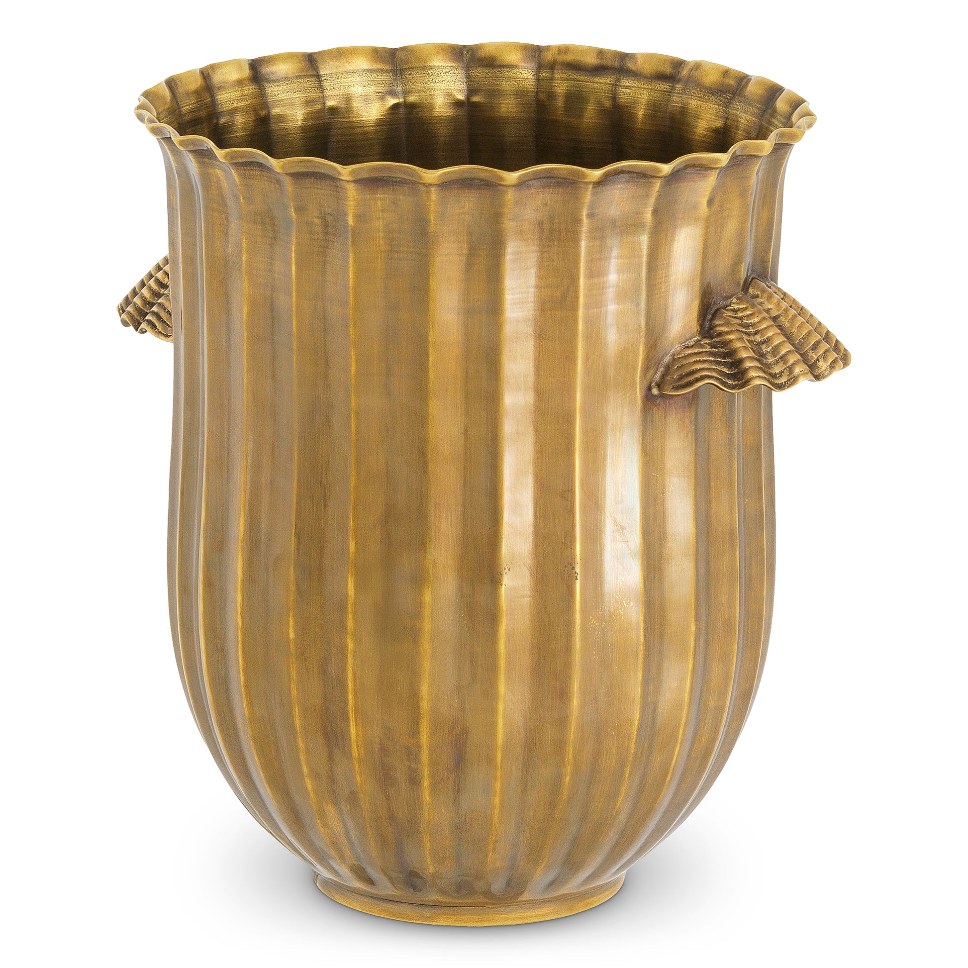 Fluted Aluminum Wine Cooler Sutera | Eichholtz Miami