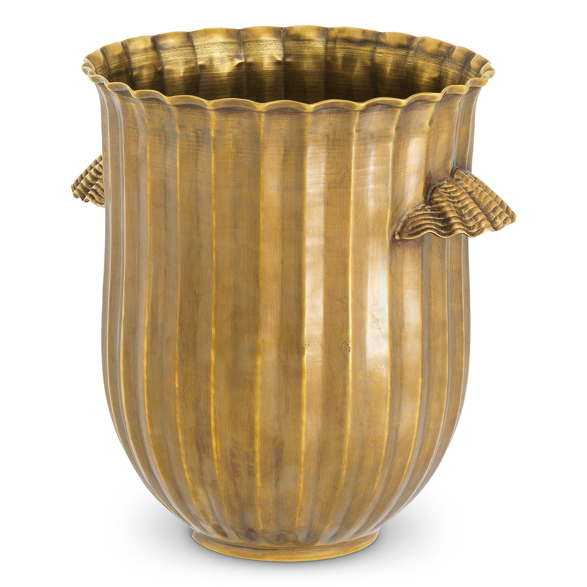 Fluted Aluminum Wine Cooler Sutera | Eichholtz Miami