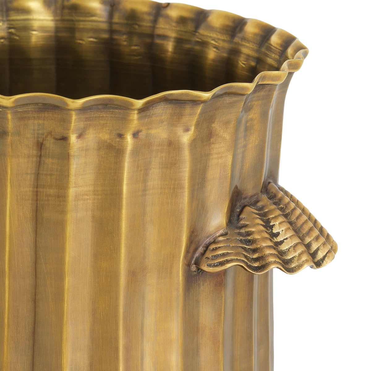 Fluted Aluminum Wine Cooler Sutera | Eichholtz Miami