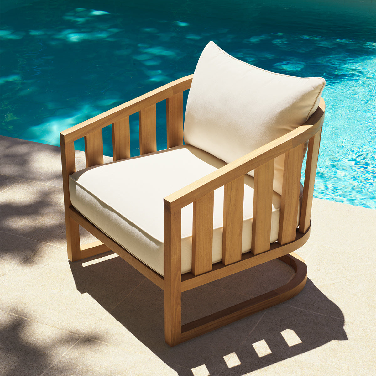 Natural Teak Outdoor Chair Aruba | Eichholtz Miami