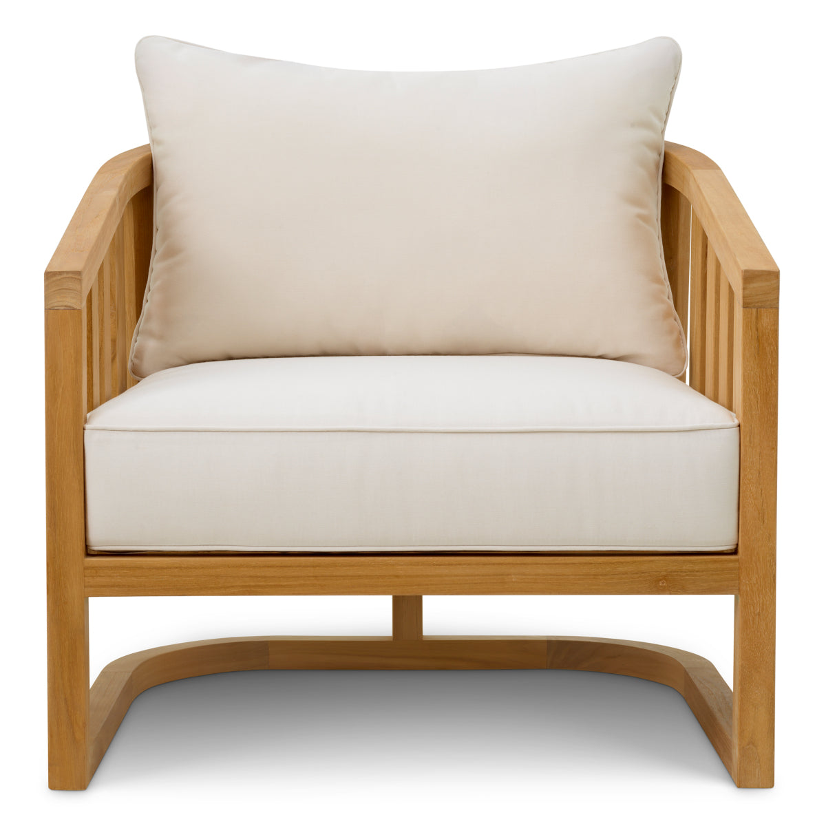 Natural Teak Outdoor Chair Aruba | Eichholtz Miami