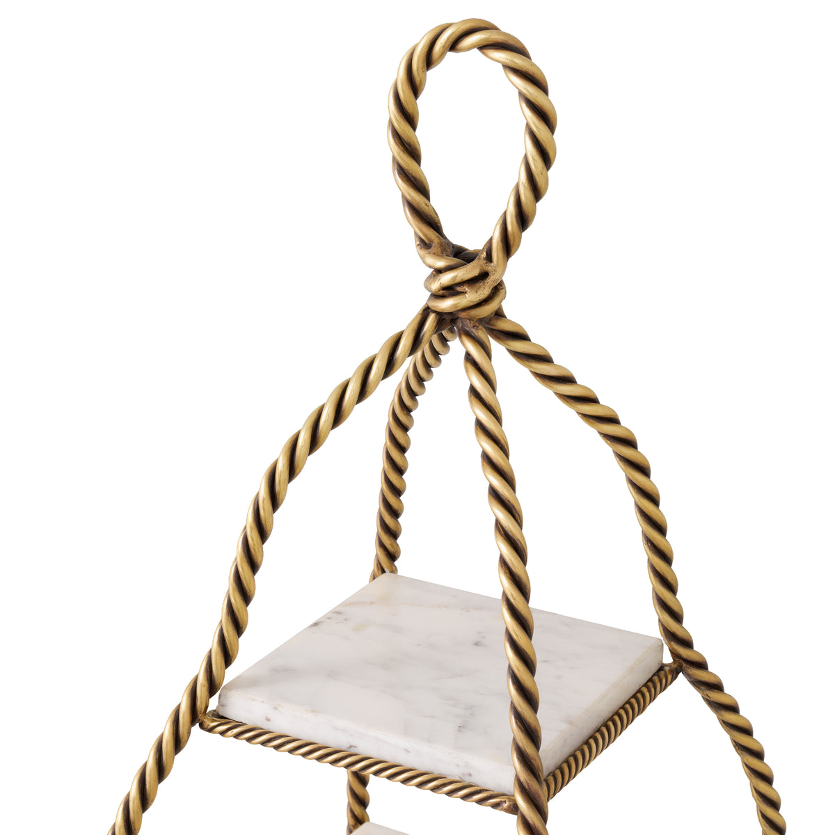 Marble 2-Tier Cake Stand Vanelle | Eichholtz Miami
