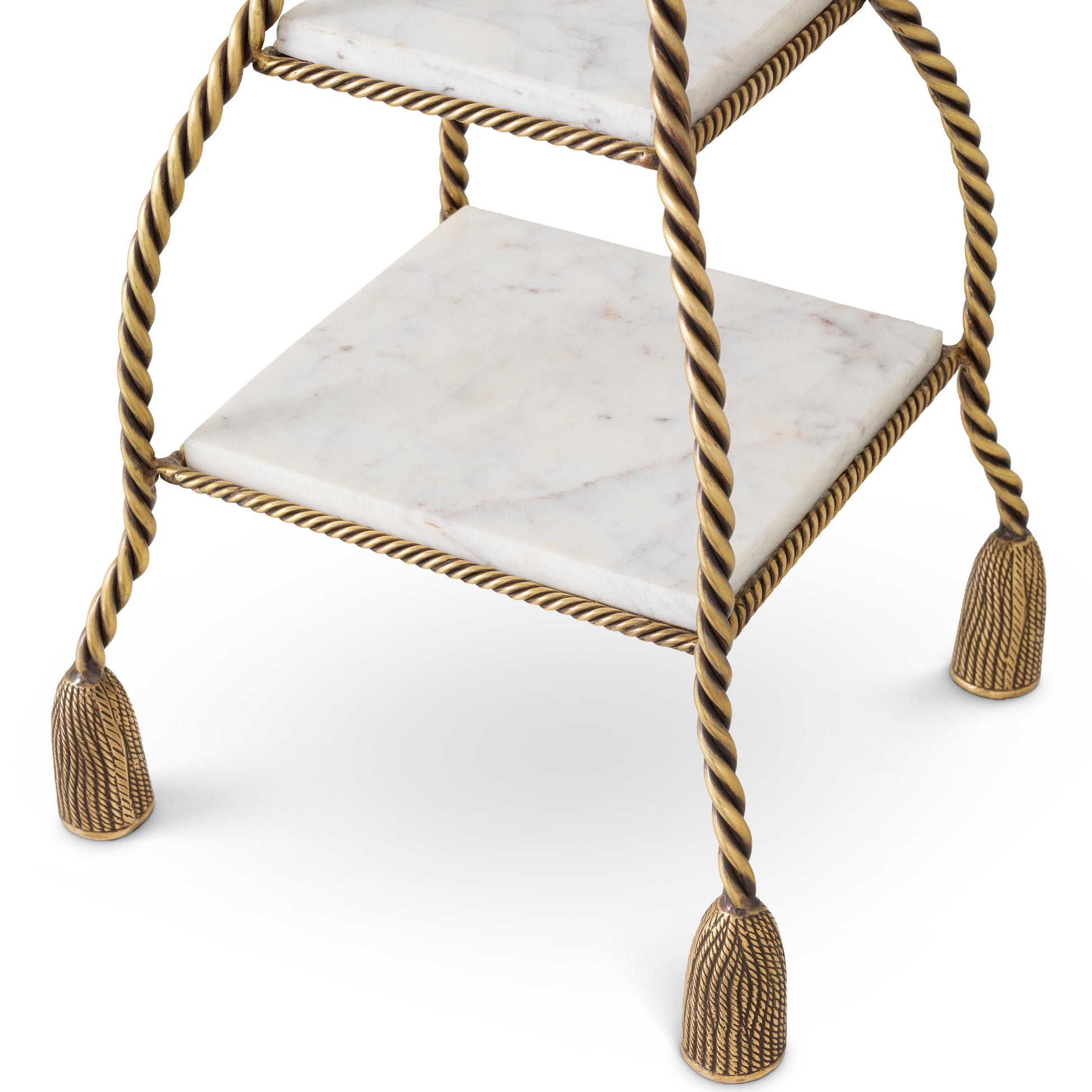 Marble 2-Tier Cake Stand Vanelle | Eichholtz Miami