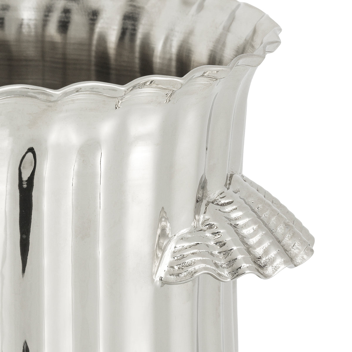 Fluted Aluminum Wine Cooler Sutera | Eichholtz Miami