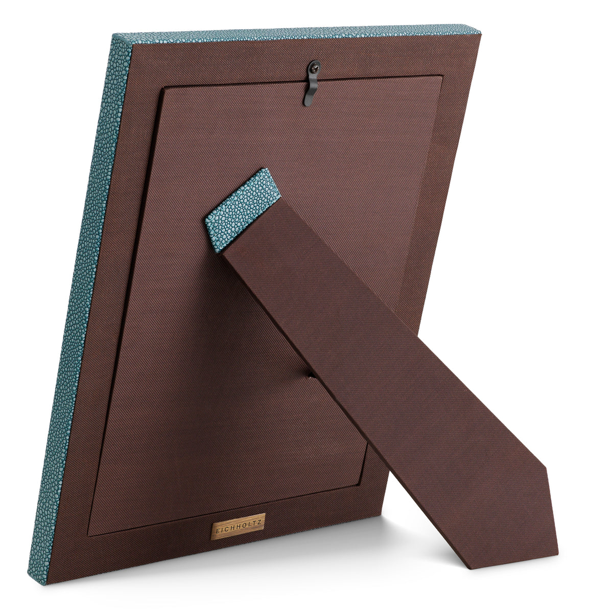 Blue Shagreen-Look Picture Frames (2) Scaleo | Eichholtz Miami