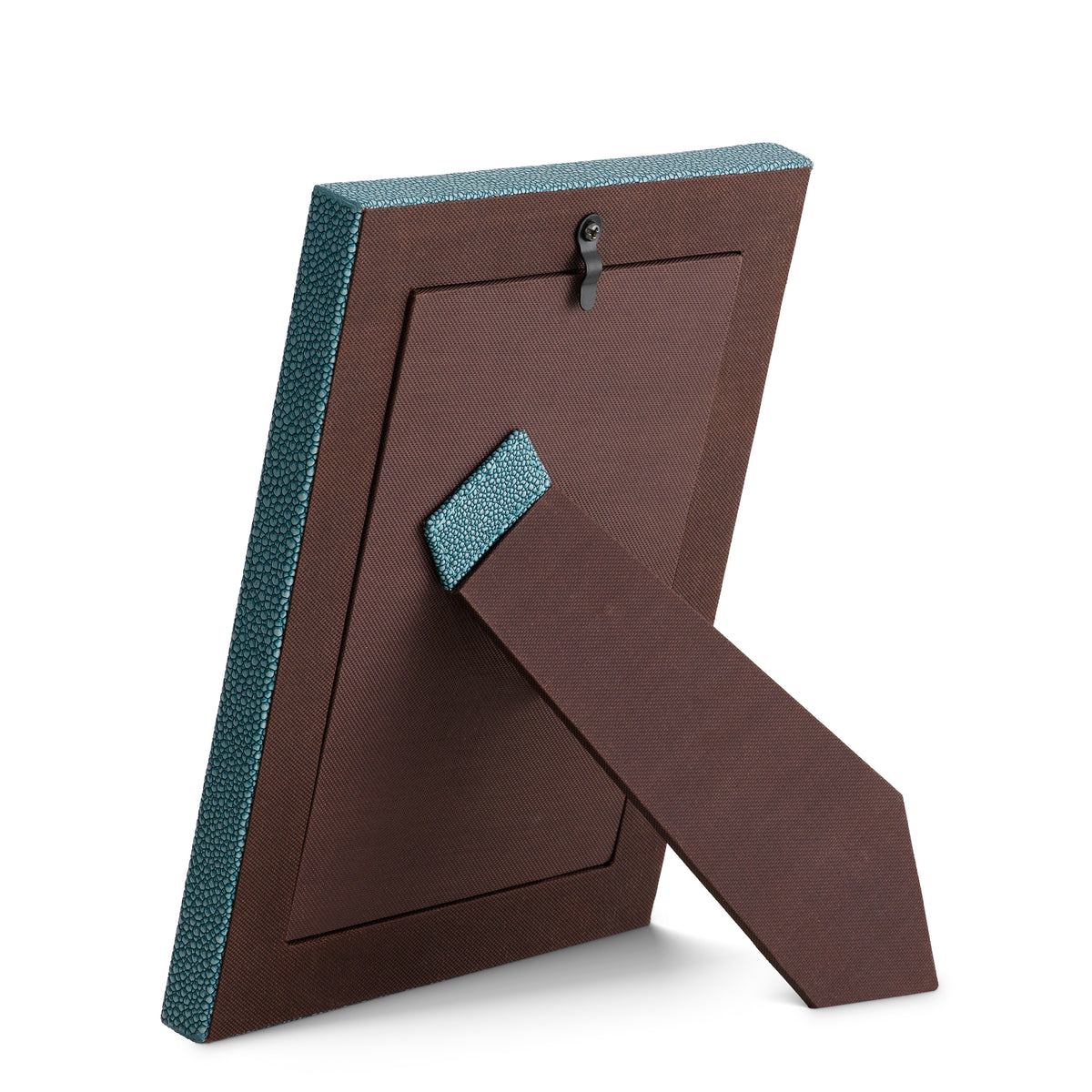 Blue Shagreen-Look Picture Frames (2) Scaleo | Eichholtz Miami