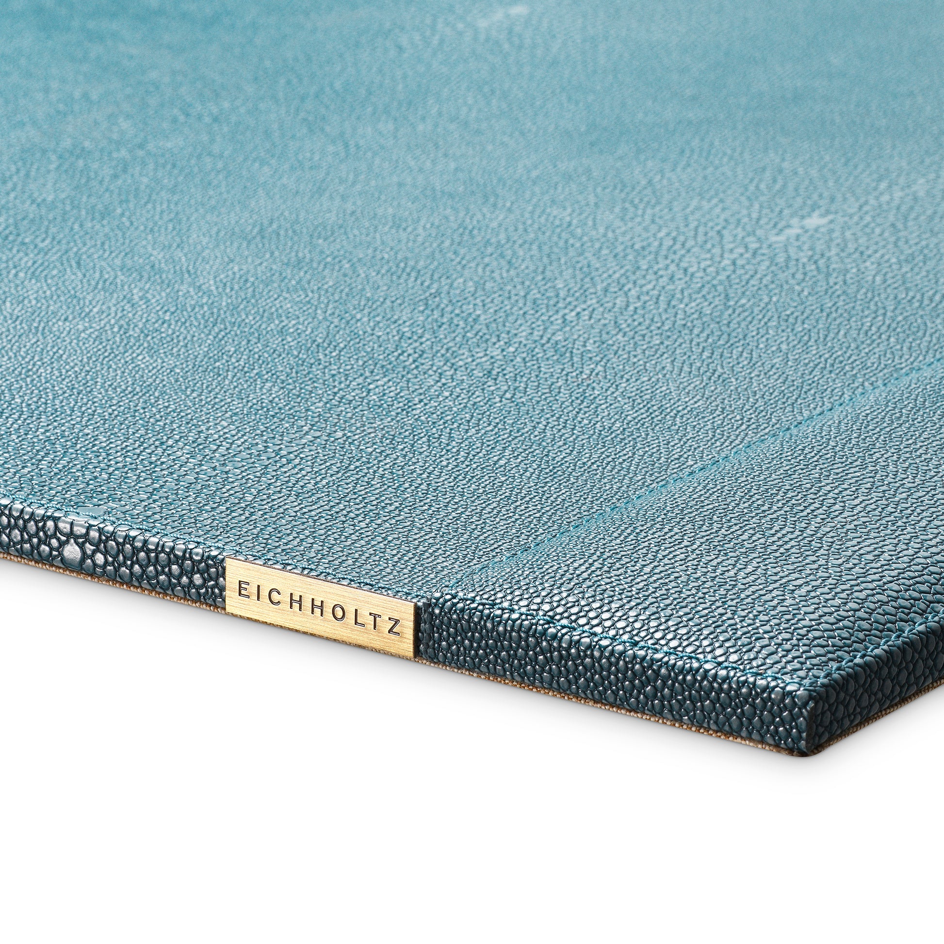 Blue Shagreen-Look Desk Blotter Scaleo | Eichholtz Miami