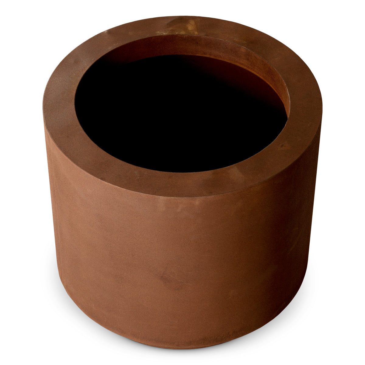 Weathering Steel Planter S Jasper | Eichholtz Miami