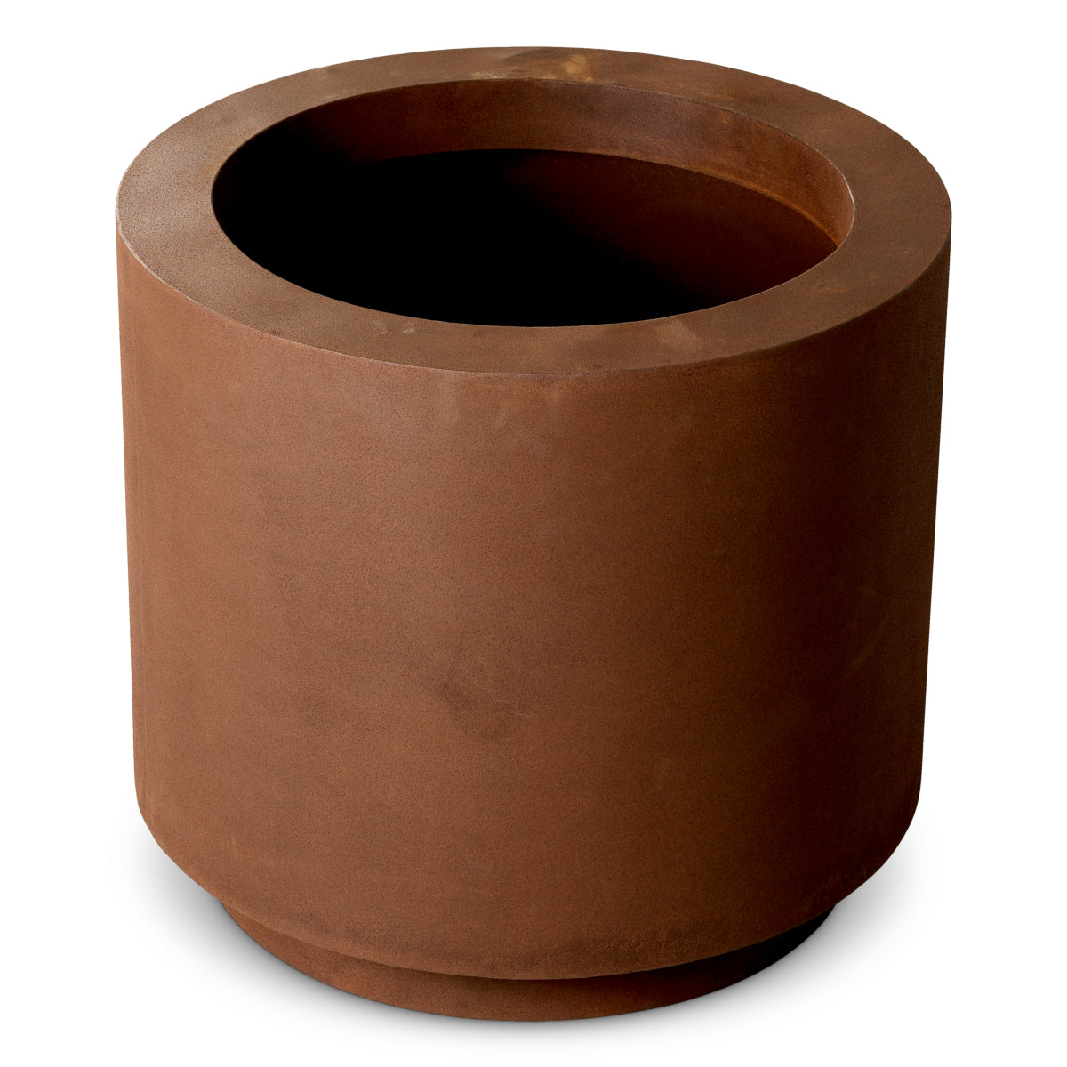 Weathering Steel Planter S Jasper | Eichholtz Miami