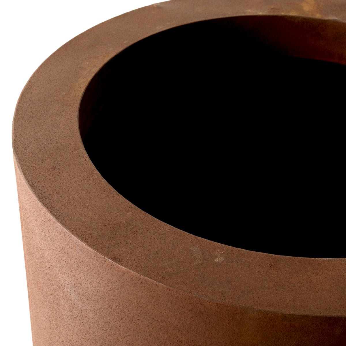 Weathering Steel Planter S Jasper | Eichholtz Miami
