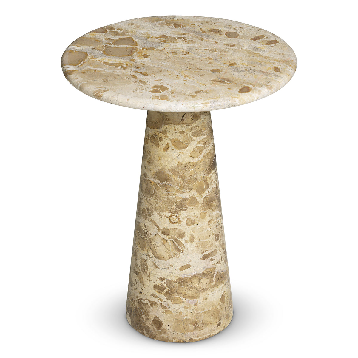 Brown Marble Side Table Adriana | Eichholtz Miami