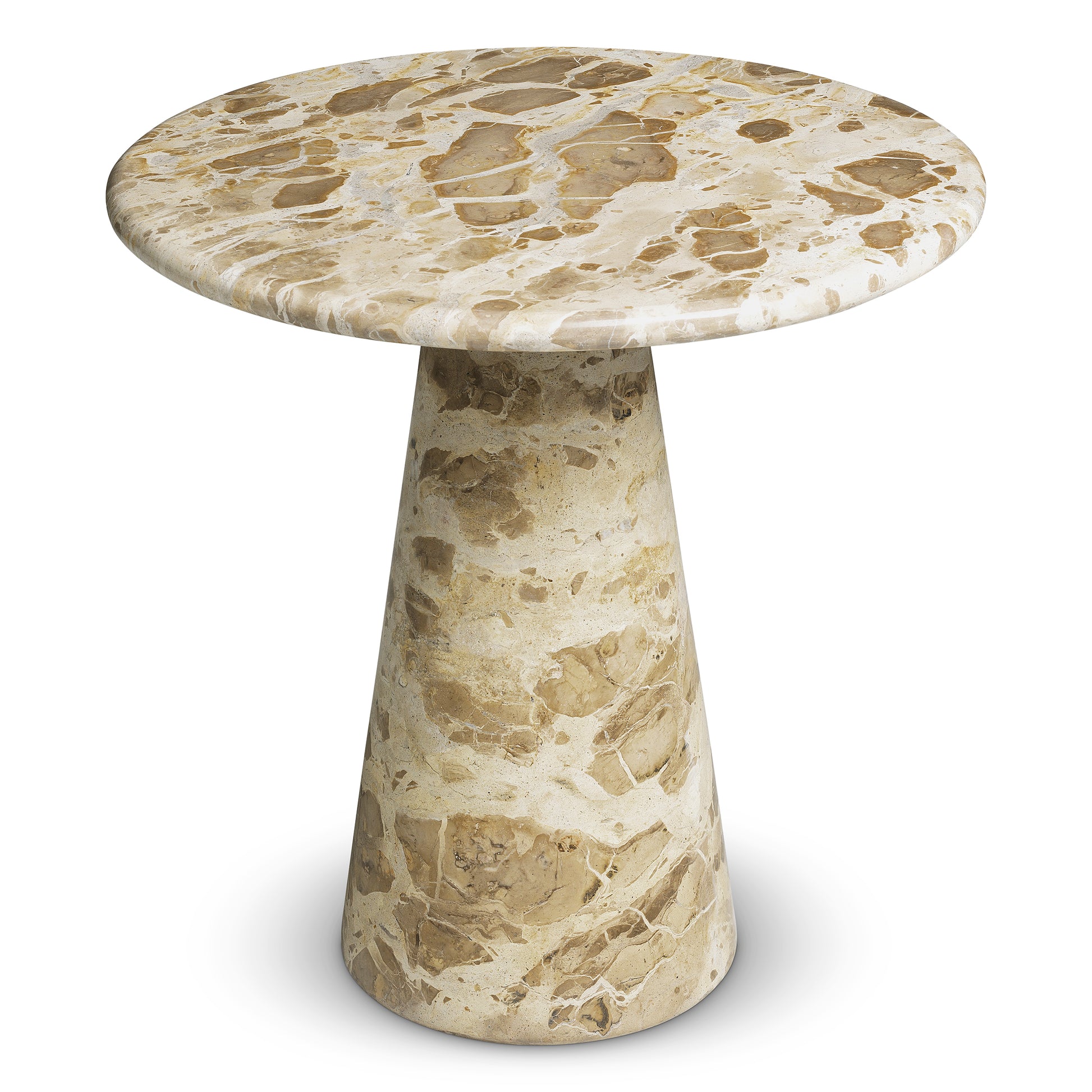 Brown Marble Side Table Adriana | Eichholtz Miami