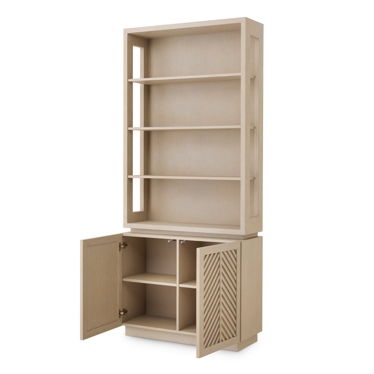 Oak Herringbone Cabinet Elvador | Eichholtz Miami