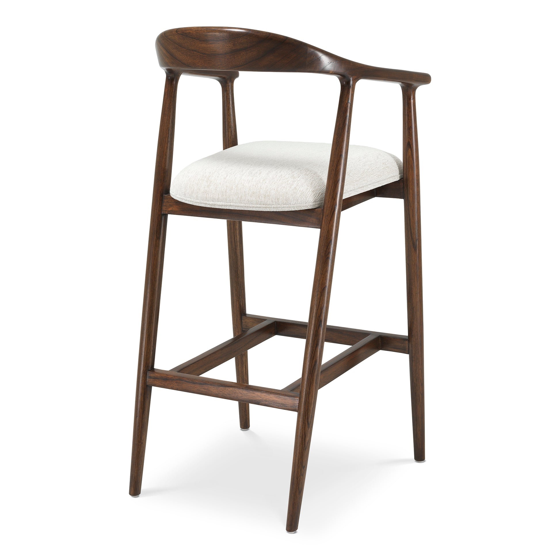 Wooden Bar Stool Beale | Eichholtz Miami