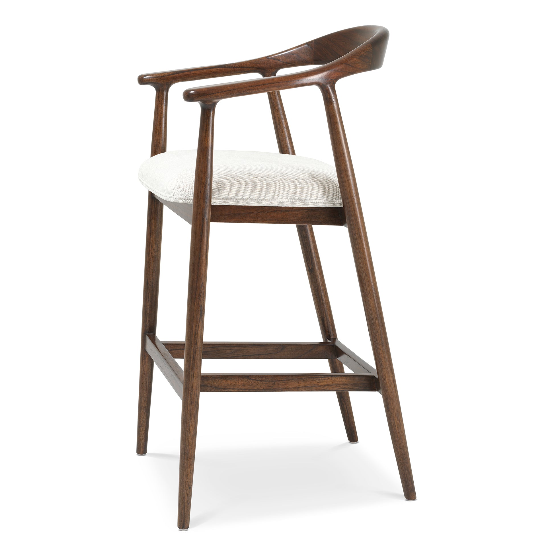 Wooden Bar Stool Beale | Eichholtz Miami