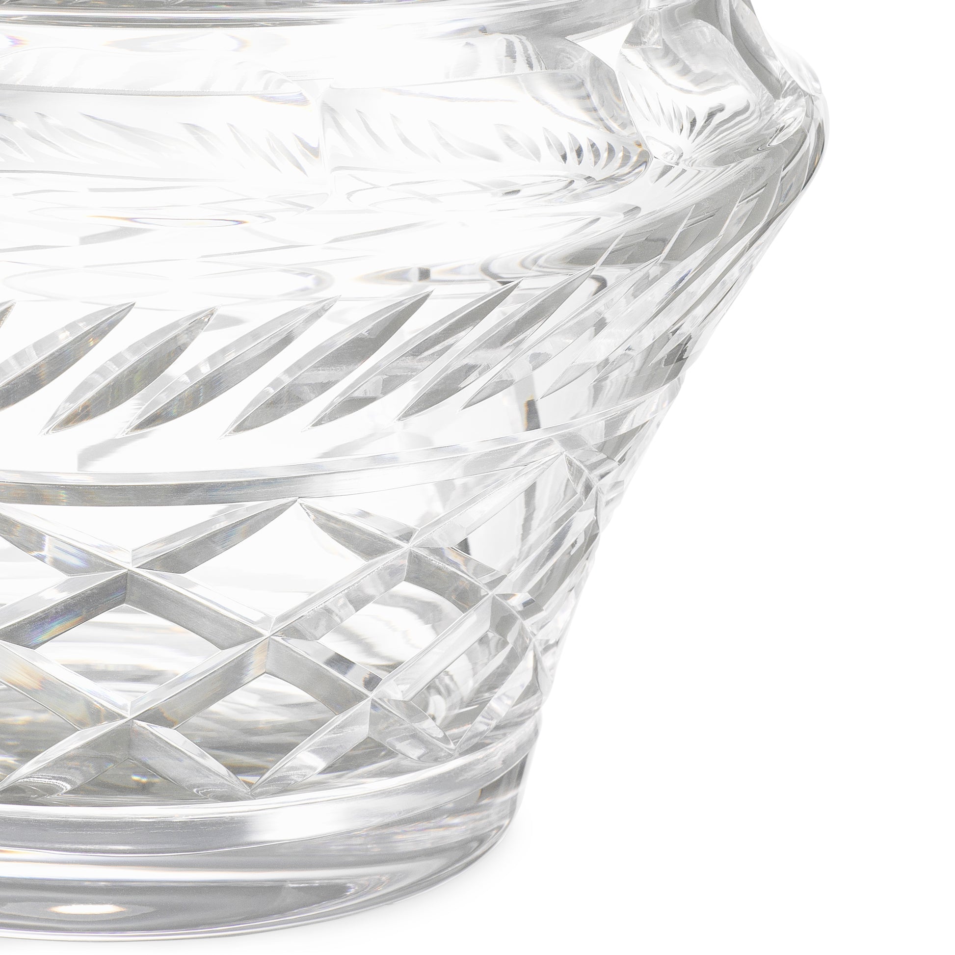 Clear Glass Lidded Jar Cortham | Eichholtz Miami