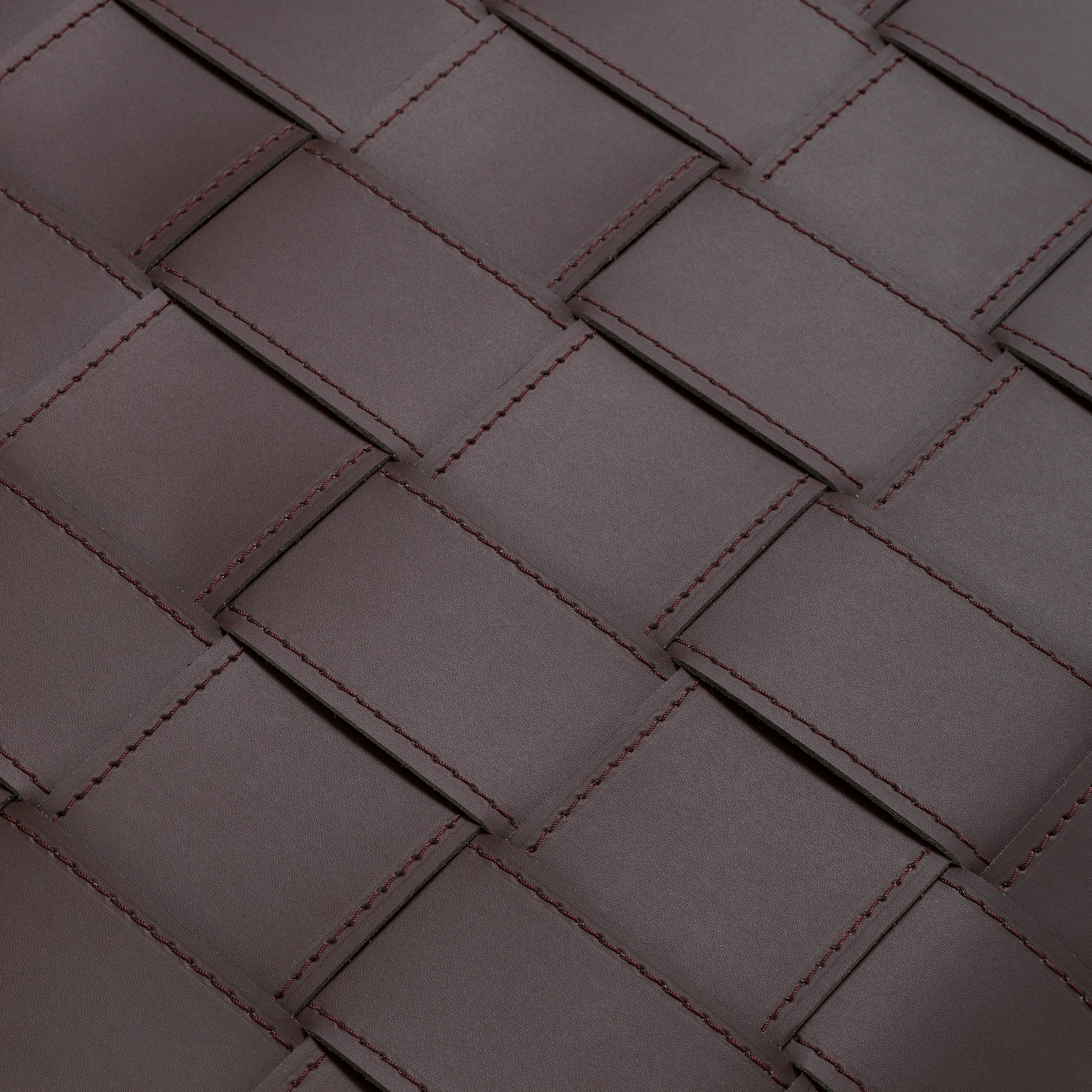 Brown Leather-Look Coffee Table Marcello | Eichholtz Miami