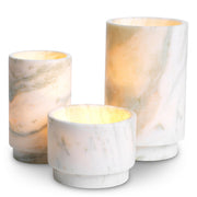 Green Onyx Tealight Holder Leonidas (3) | Eichholtz Miami