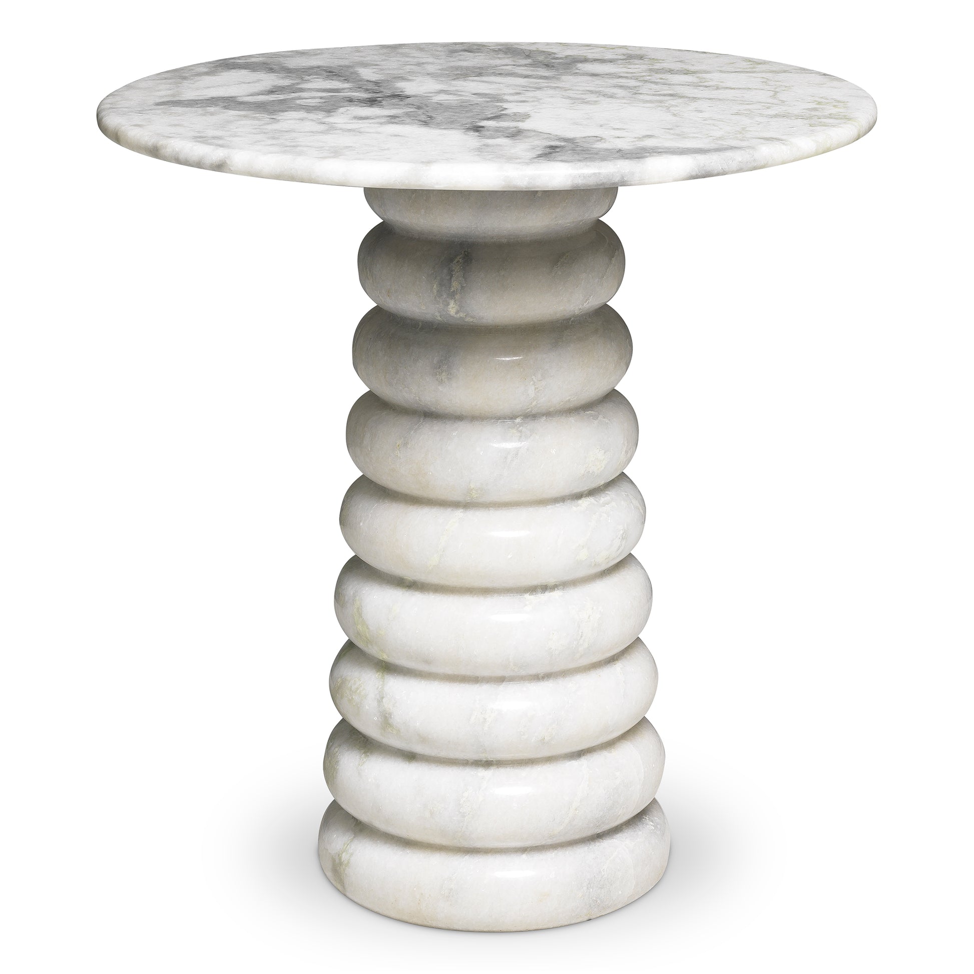 Round Marble Side Table Lerici | Eichholtz Miami