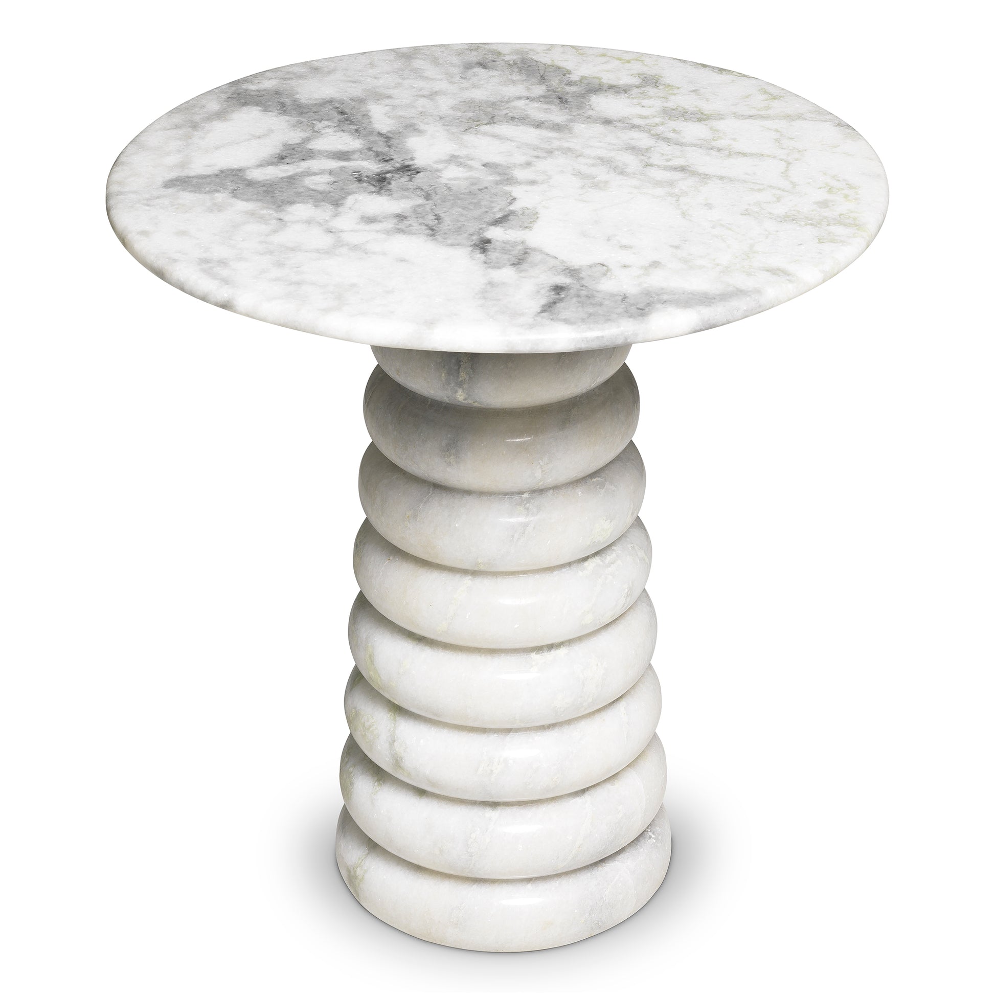 Round Marble Side Table Lerici | Eichholtz Miami