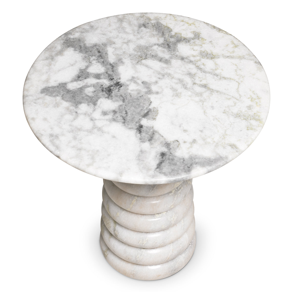 Round Marble Side Table Lerici | Eichholtz Miami