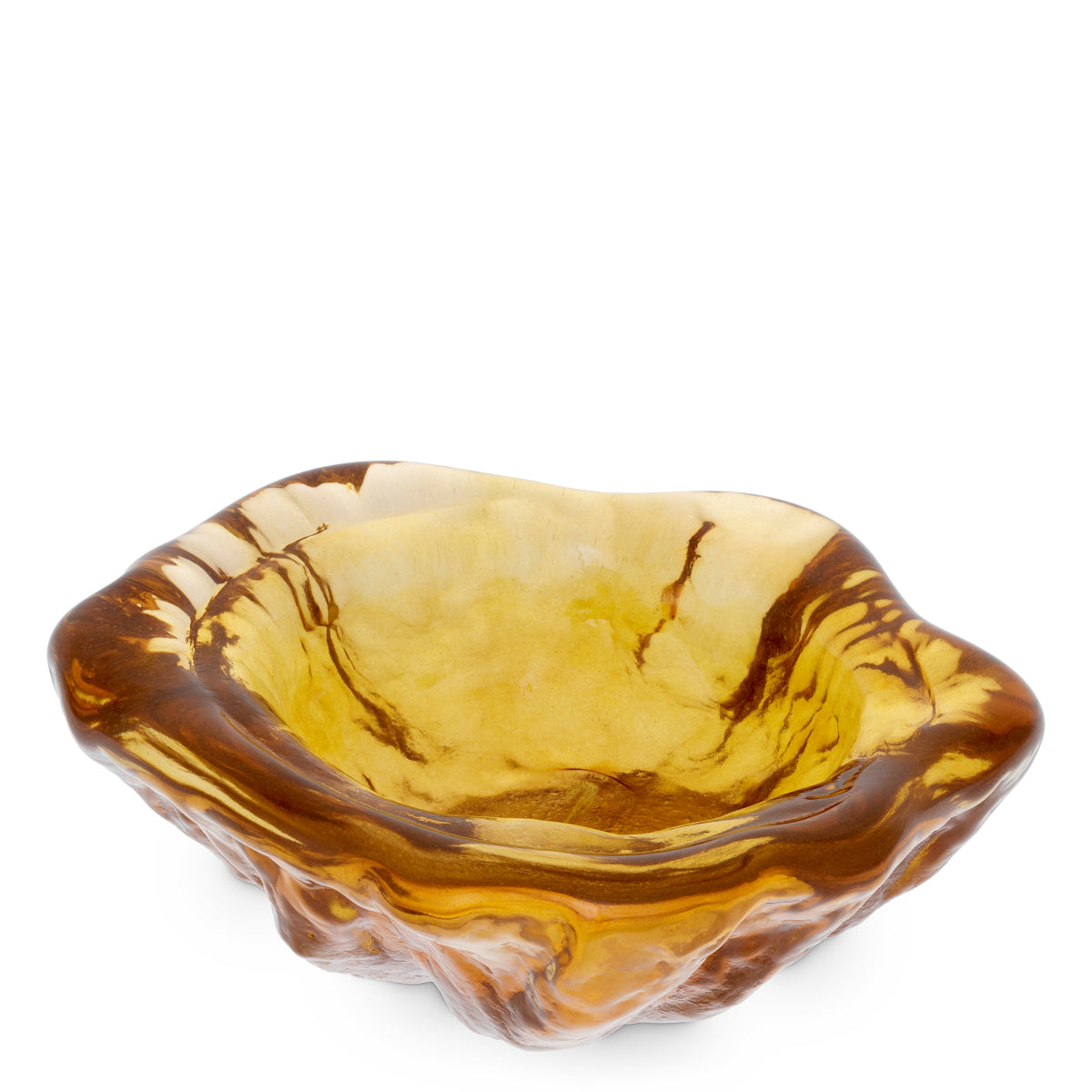Amber Glass Bowl Courtier | Eichholtz Miami