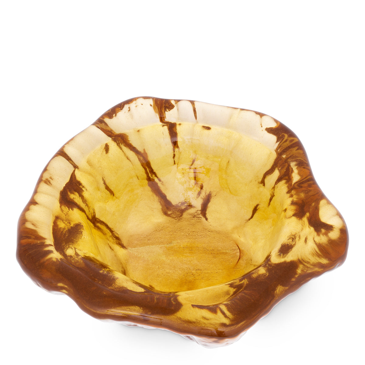 Amber Glass Bowl Courtier | Eichholtz Miami