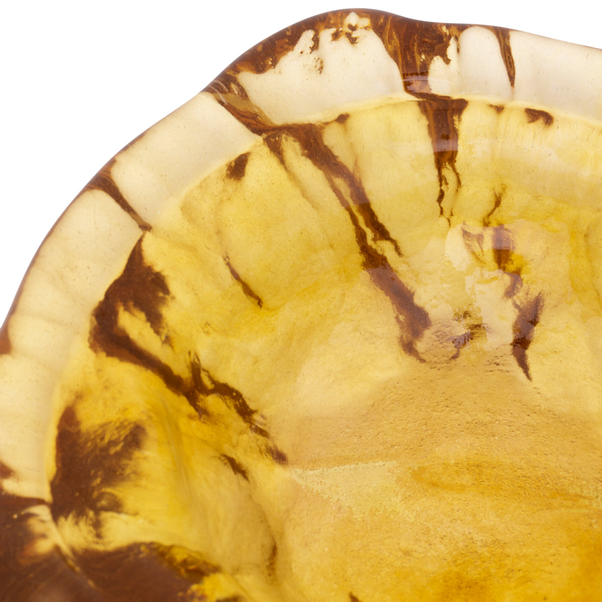 Amber Glass Bowl Courtier | Eichholtz Miami