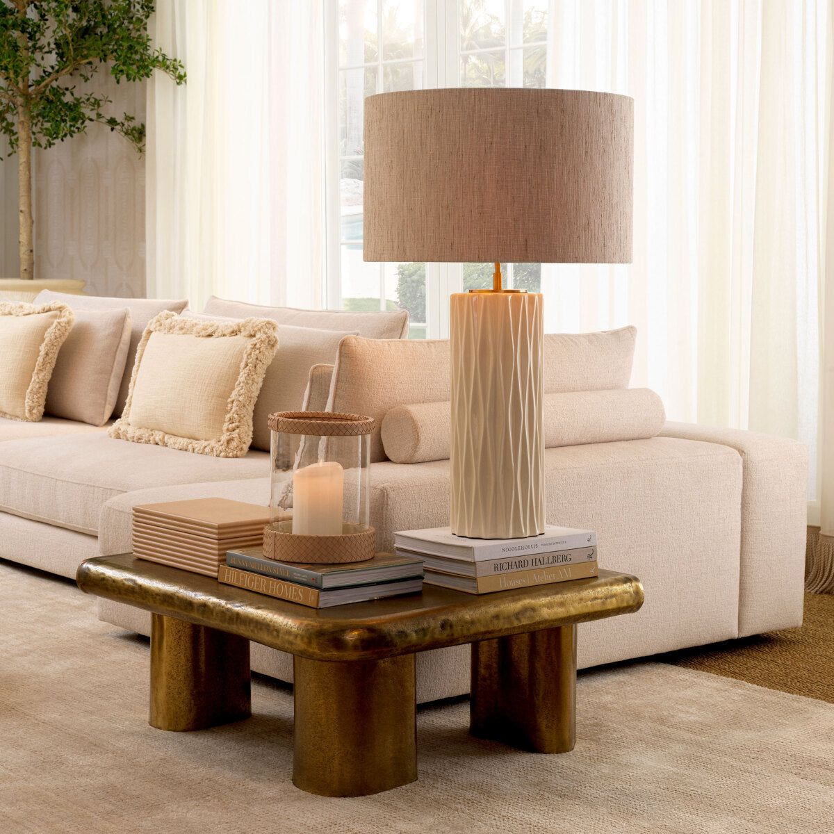 Leather Storage Box Elvane | Eichholtz Miami