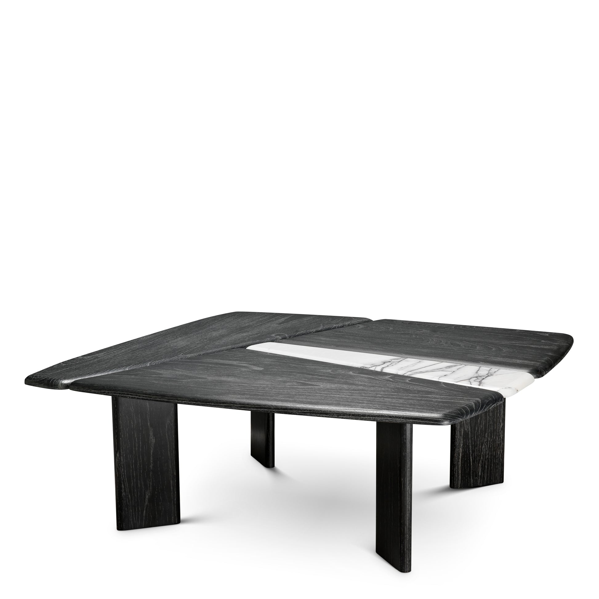 Gray Wooden Coffee Table Brinton | Eichholtz Miami
