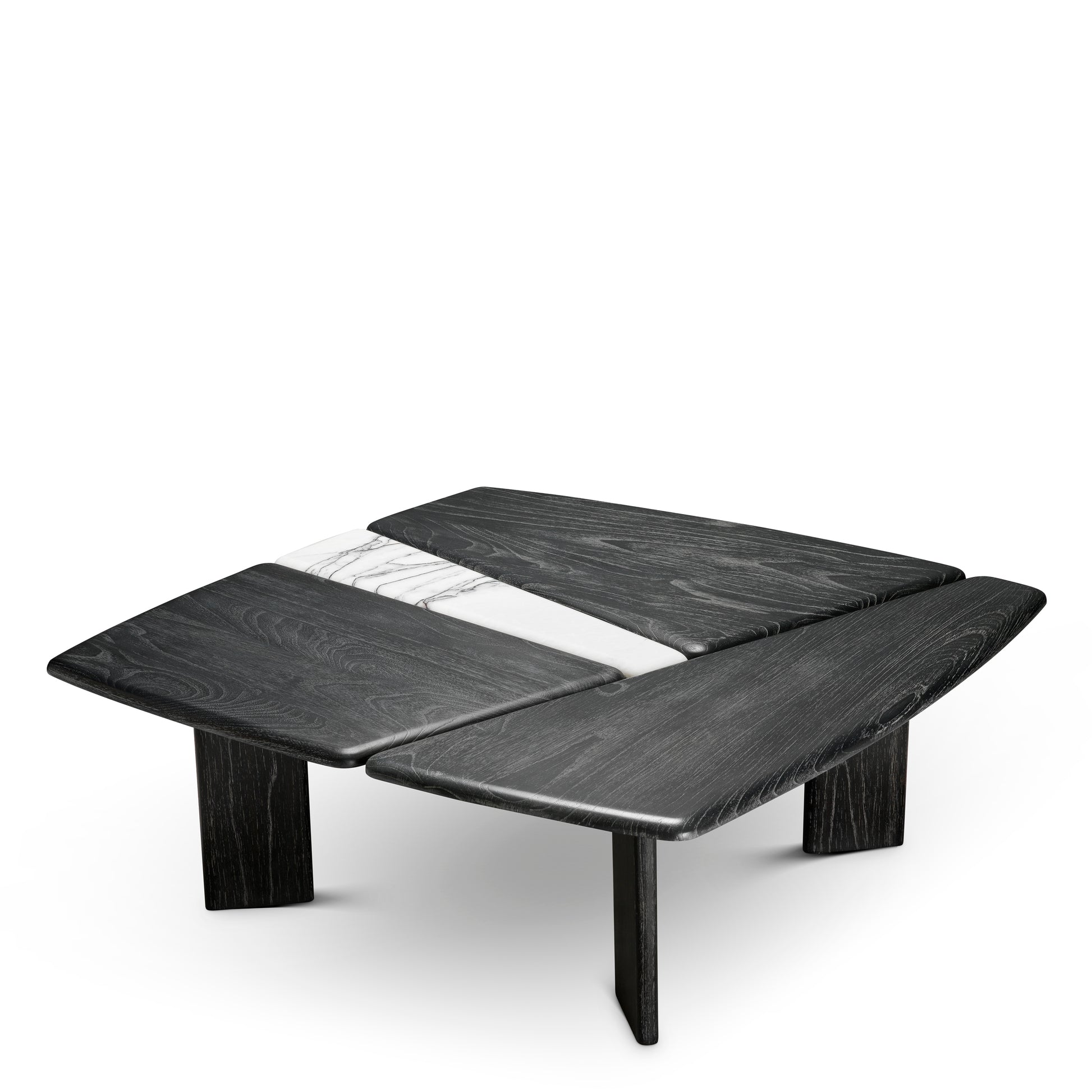 Gray Wooden Coffee Table Brinton | Eichholtz Miami