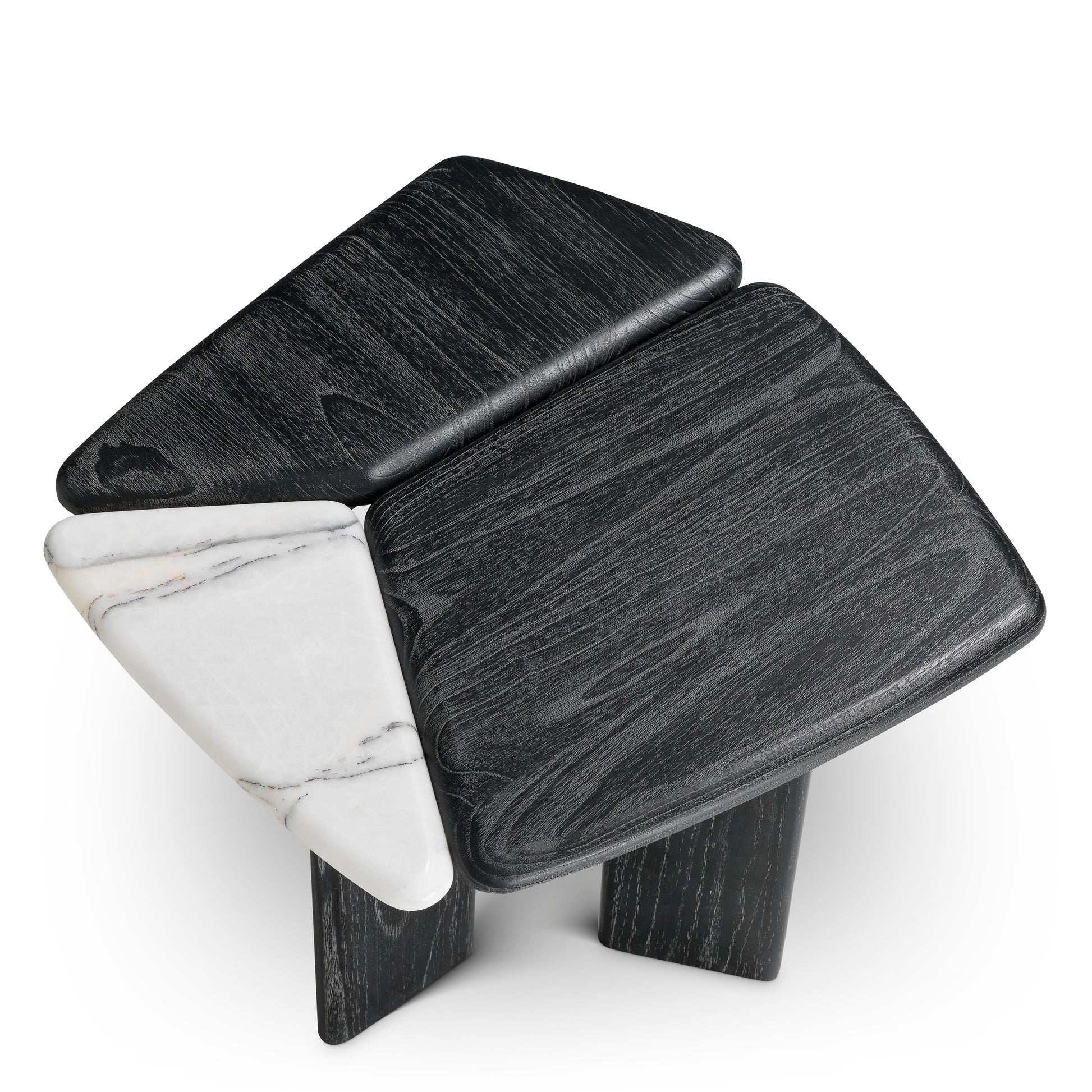 Gray Wooden Side Table Brinton | Eichholtz Miami