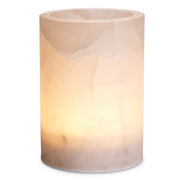 Cylindrical Alabaster Table Lamp Mercer | Eichholtz Miami