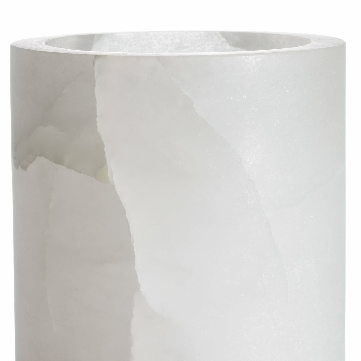 Cylindrical Alabaster Table Lamp Mercer | Eichholtz Miami