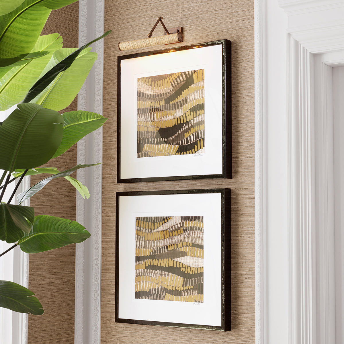 Metallic Undulation Prints (2) | Eichholtz Miami