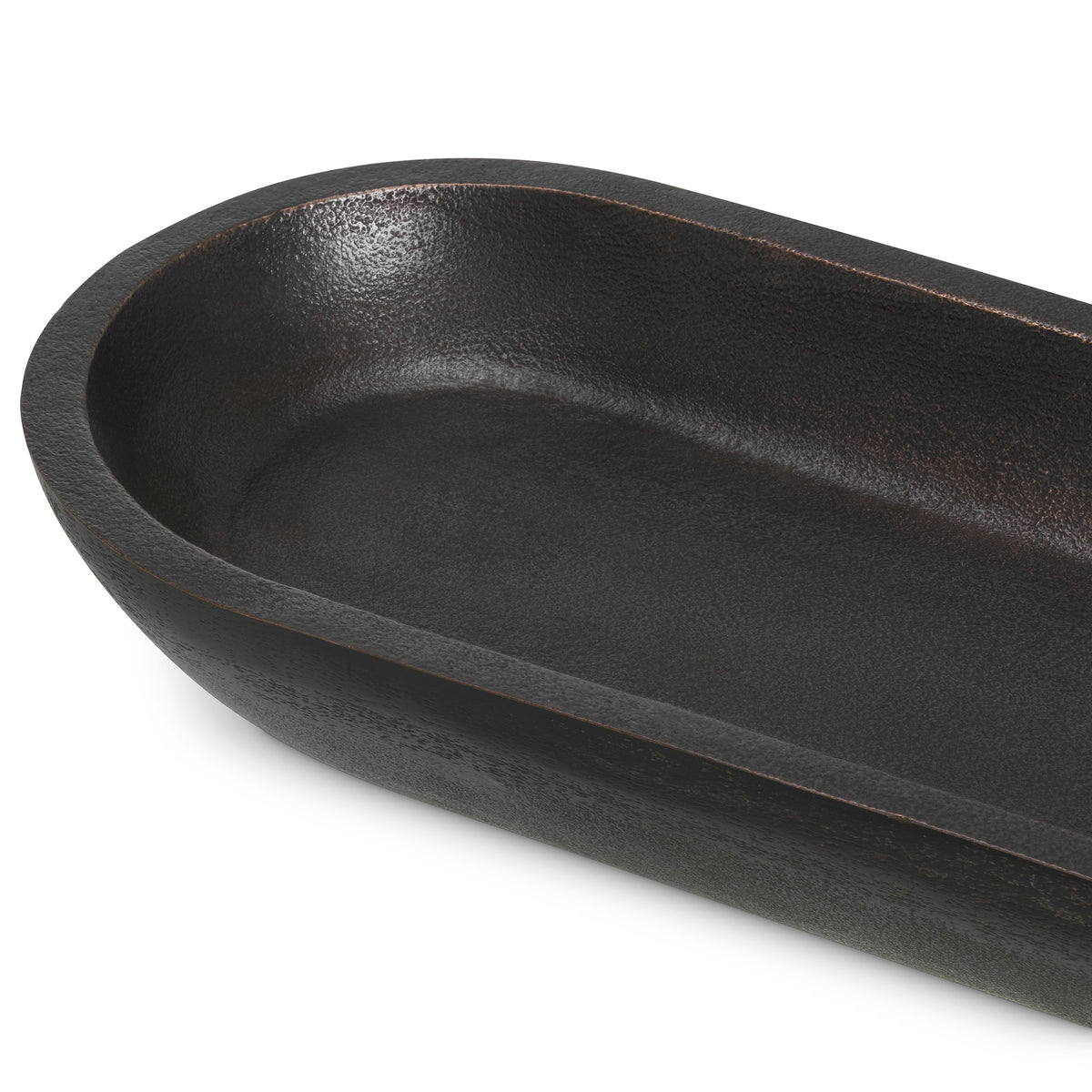 Oval Aluminum Bowl Hulton | Eichholtz Miami
