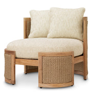 Cushioned Rattan-Look Outdoor Chair Marenzo | Eichholtz Miami