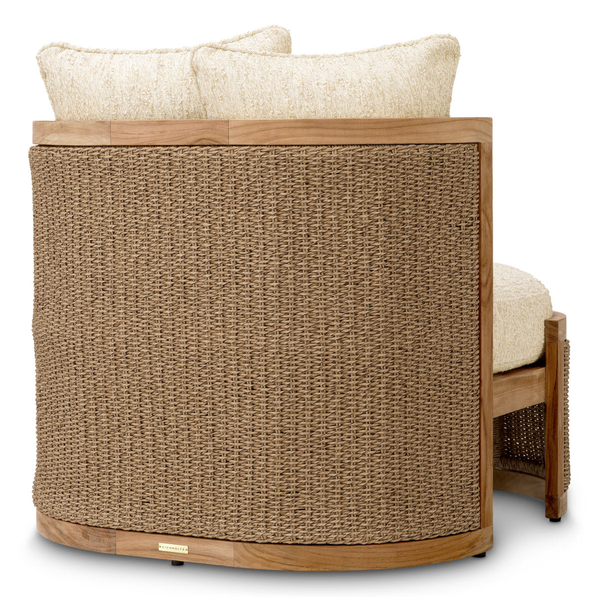 Cushioned Rattan-Look Outdoor Chair Marenzo | Eichholtz Miami