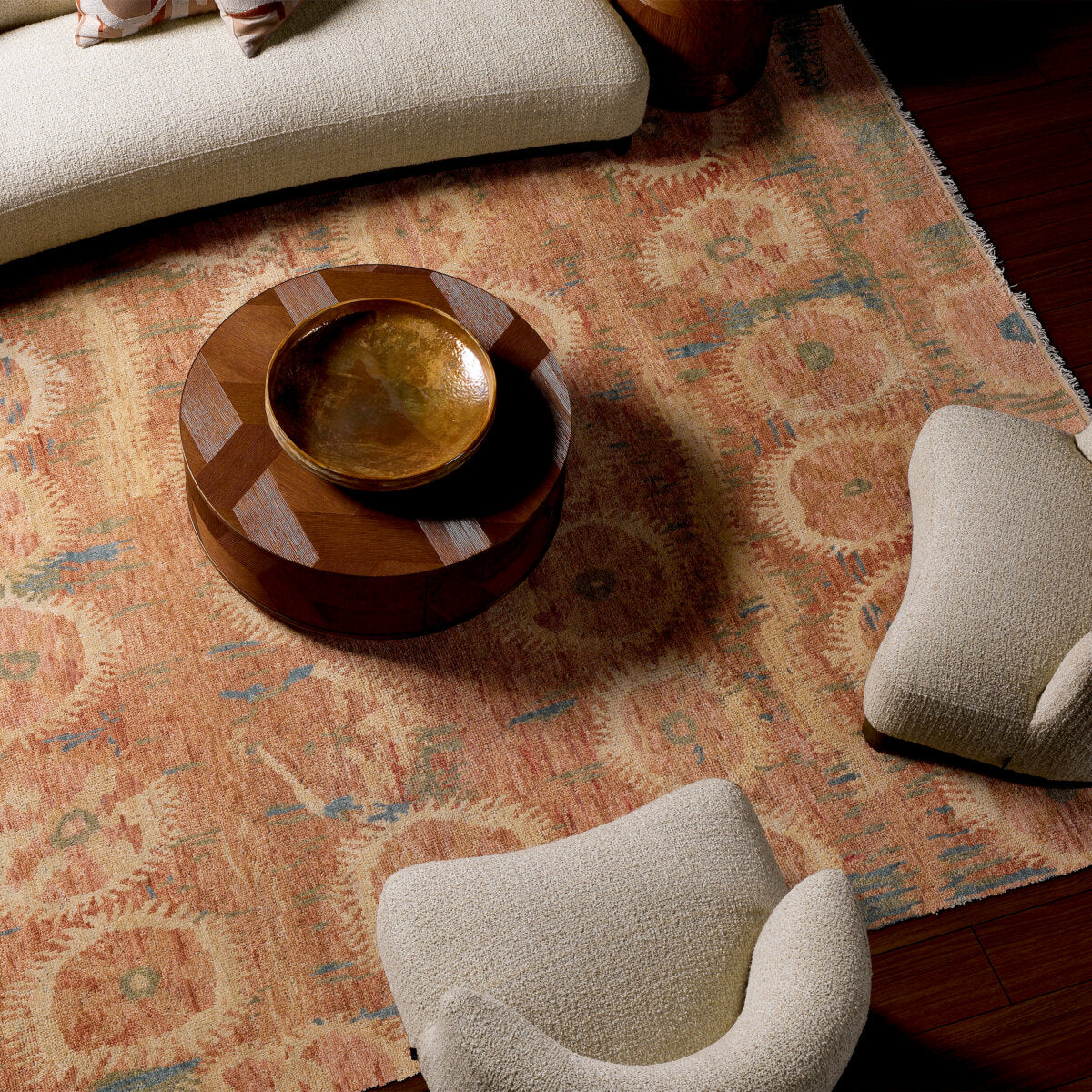 Hand-Knotted Wool Carpet Marltond | Eichholtz Miami