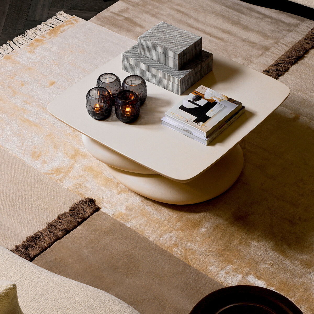 Sand Handwoven Loom Carpet Blakemore | Eichholtz Miami