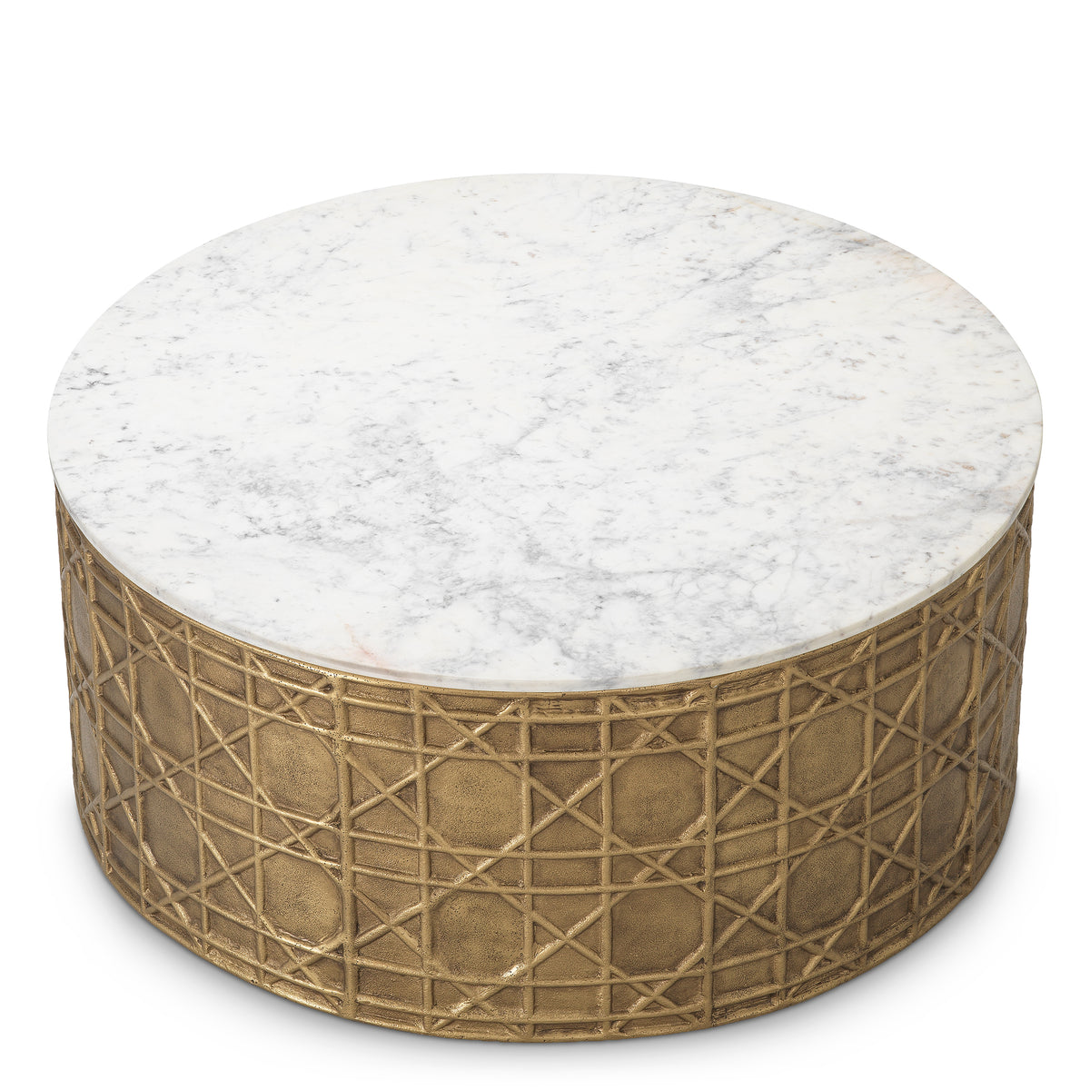 White Marble Coffee Table Laurenson | Eichholtz Miami