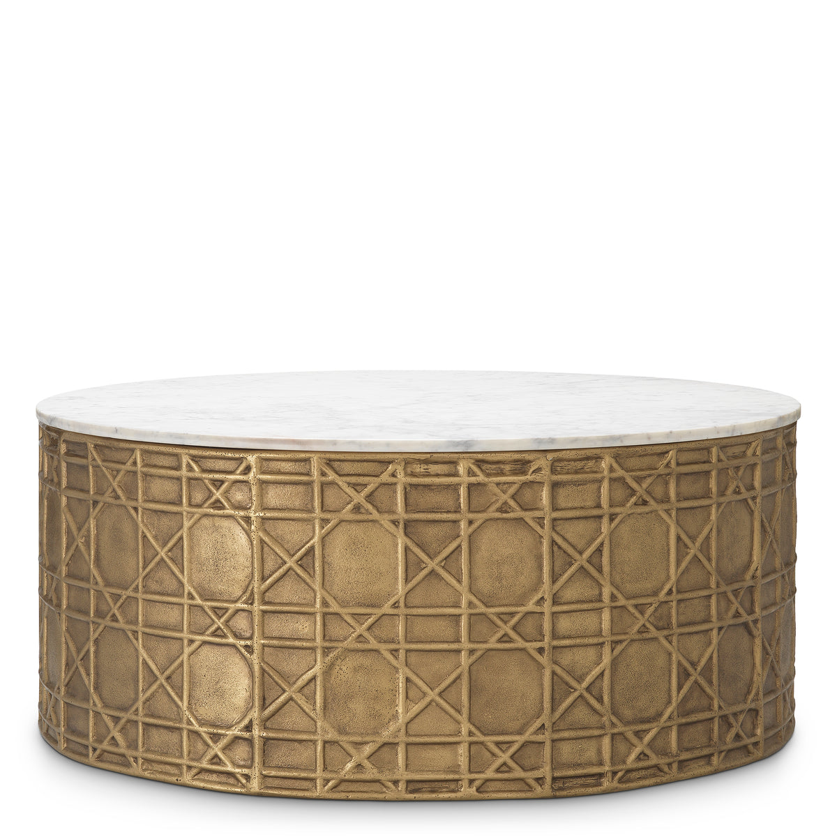 White Marble Coffee Table Laurenson | Eichholtz Miami