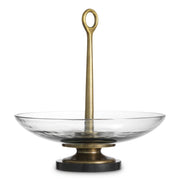 Brass Stemmed Glass Bowl Opio | Eichholtz Miami